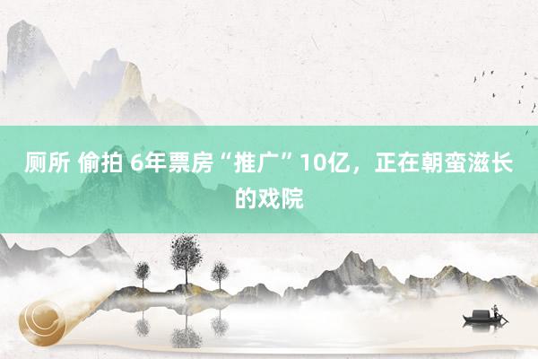 厕所 偷拍 6年票房“推广”10亿，正在朝蛮滋长的戏院